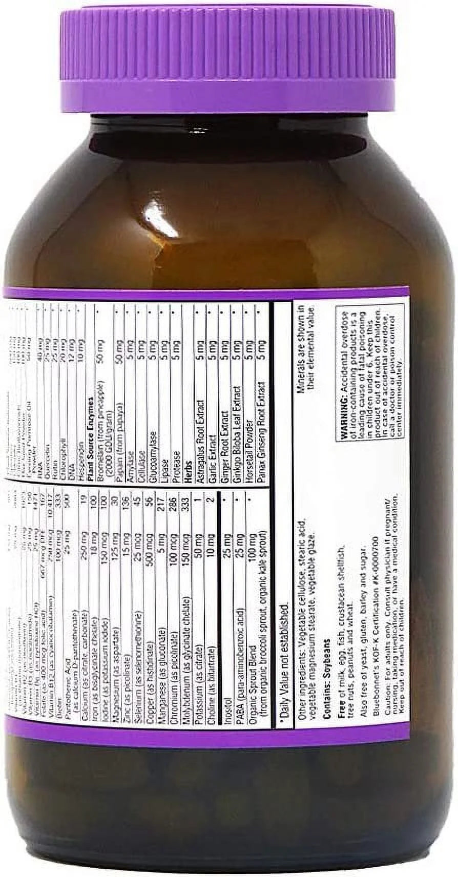 MultiNutrient Formula with Iron 180 Count J524