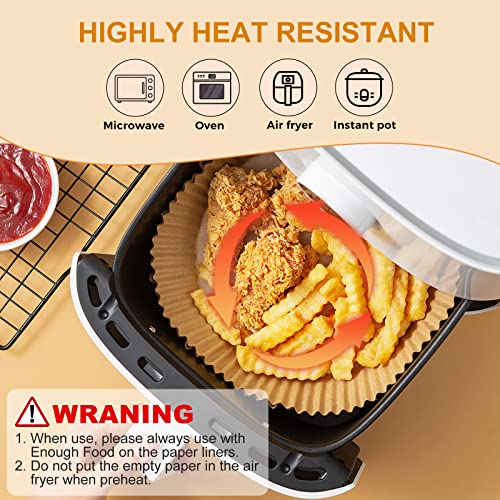 Air Fryer Paper Liners Disposable B7328