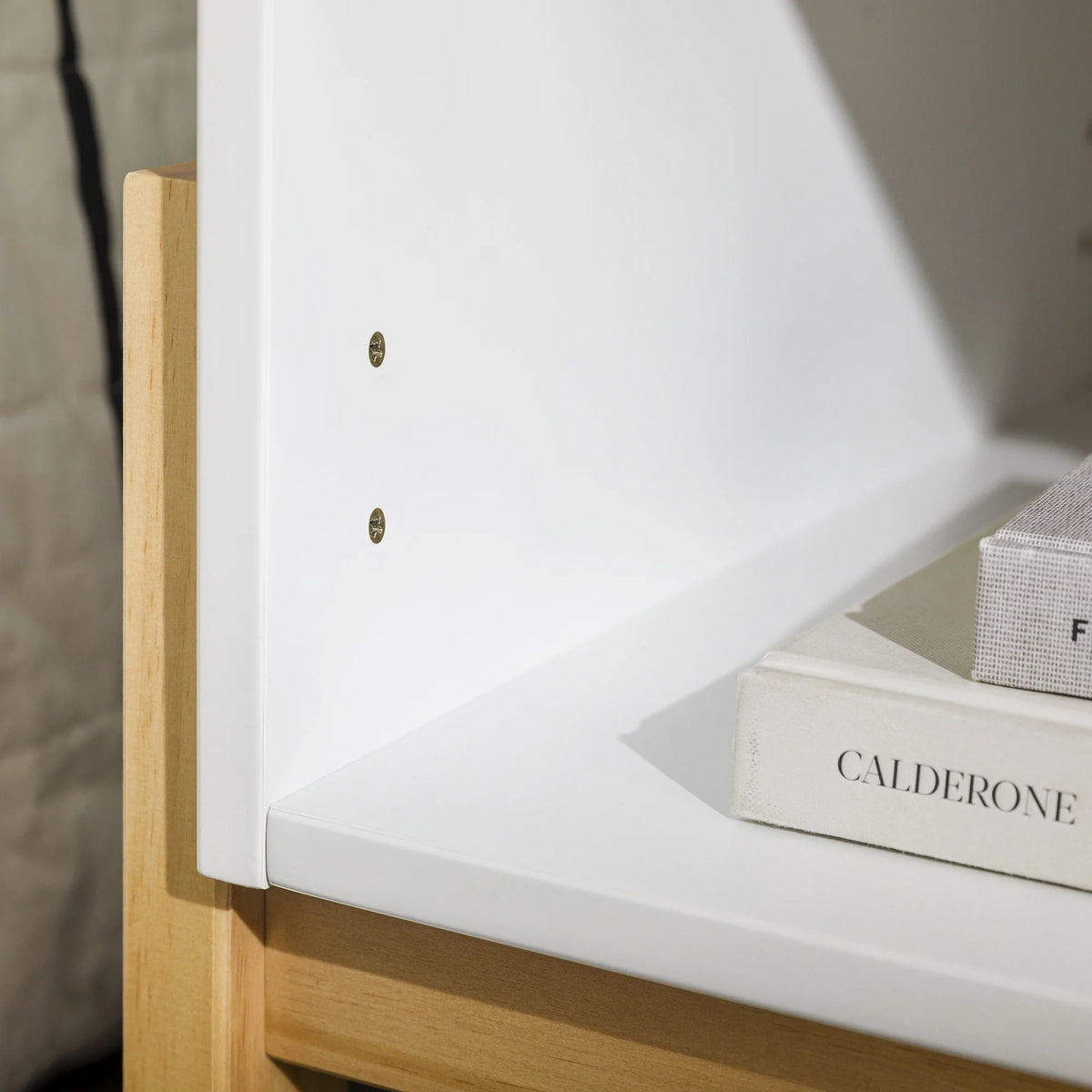 White 1-Drawer Dresser F8416