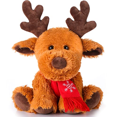 Stuffed Animal Plush Moose Reindeer X95229