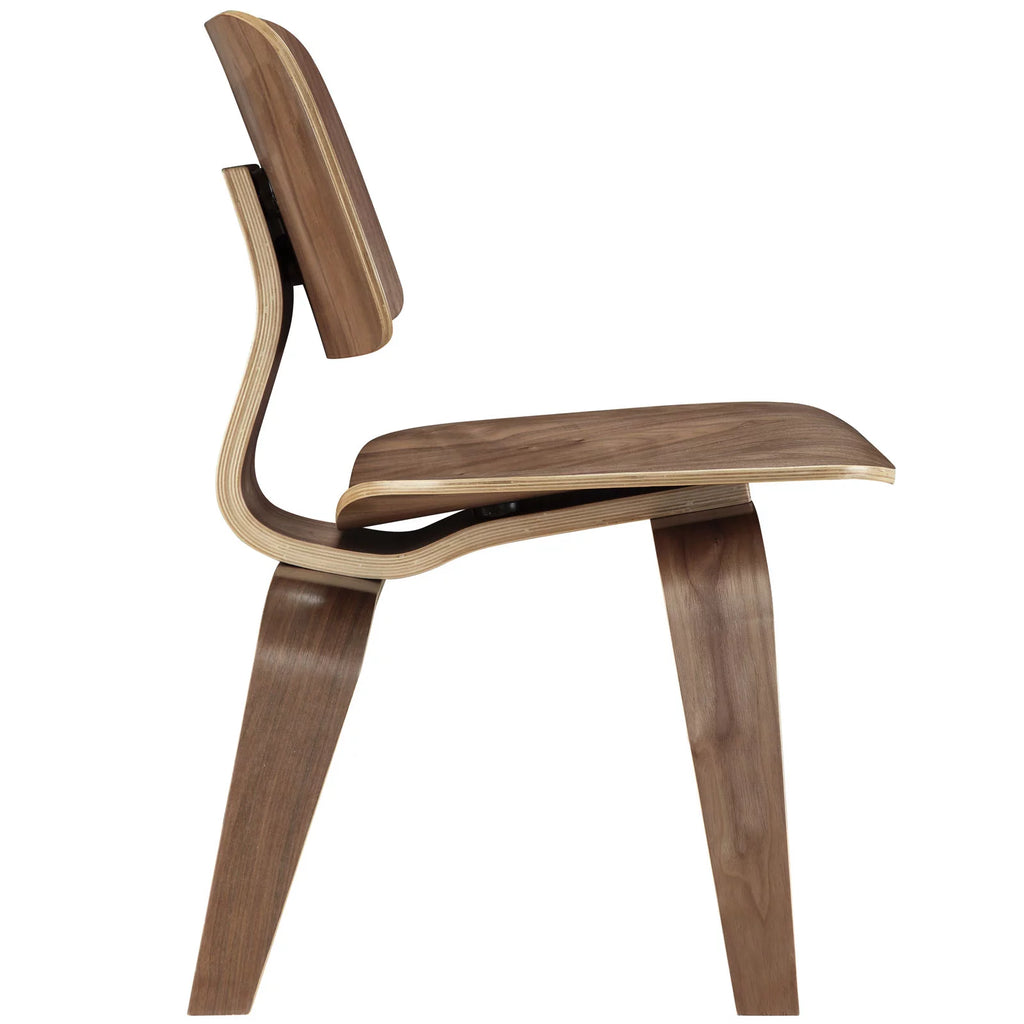 Walnut Dining Chairs Set of 2 O326