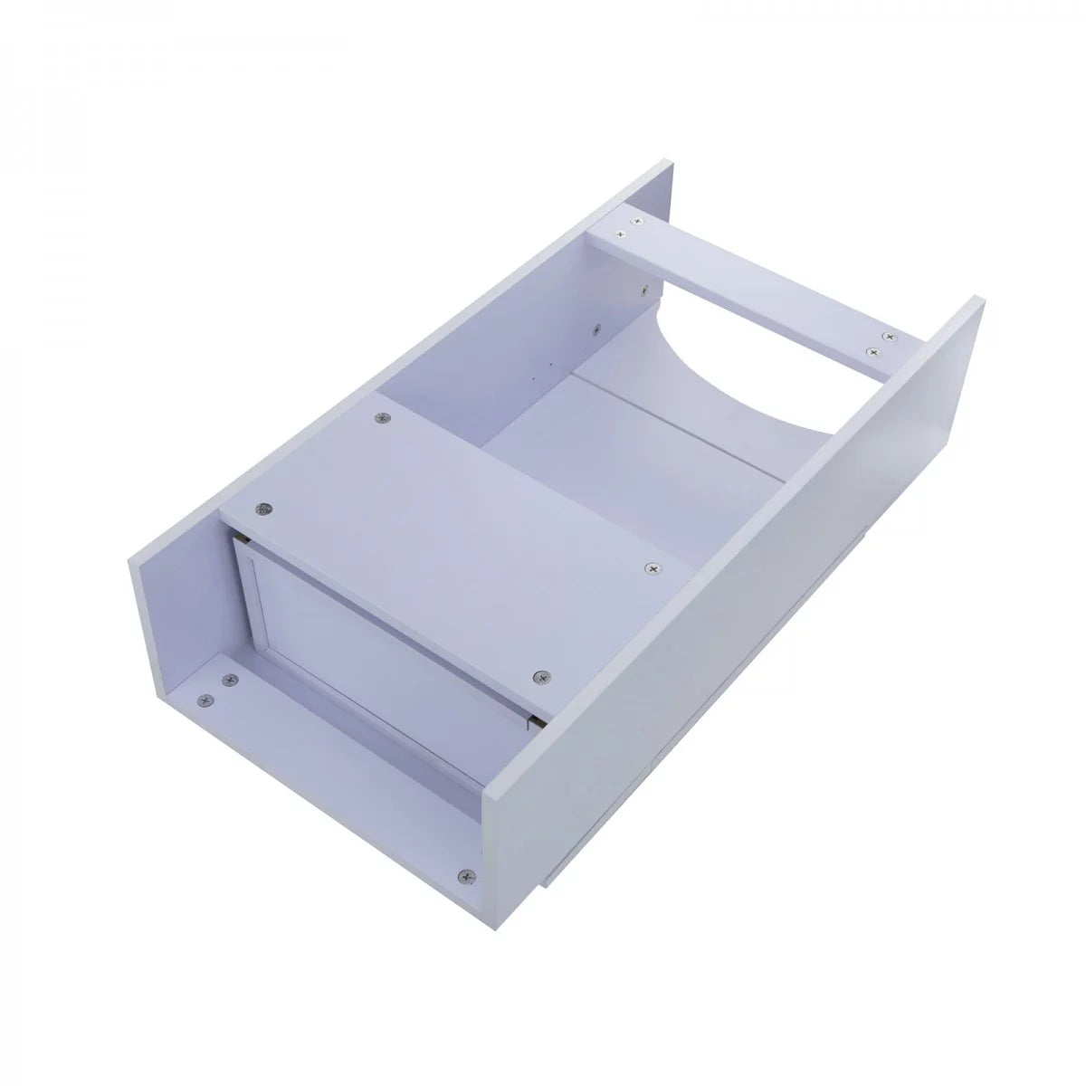 White Painted MDF Cabinet F8353