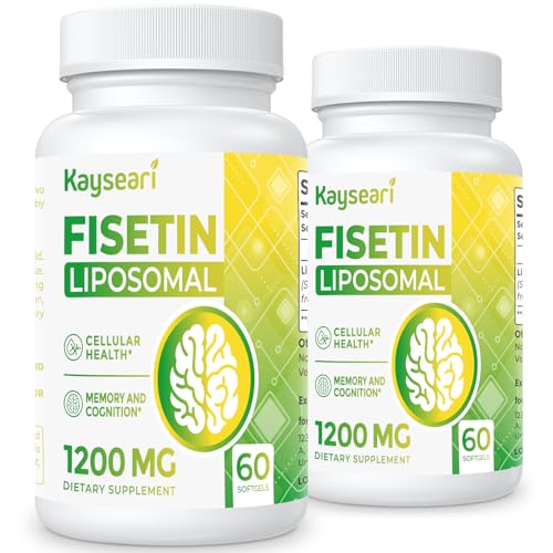 1200mg Liposomal Fisetin 120 Capsules Q247