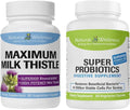 Probiotics and Milk Thistle Bundle 10 Billion CFUs 30-Day Supply E402315
