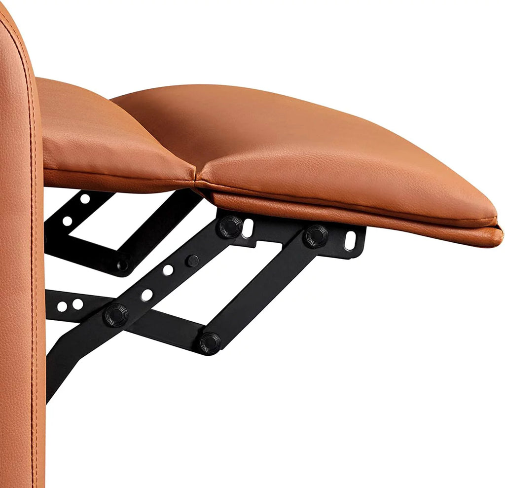 Tan Faux Leather Recliner Chair S4632