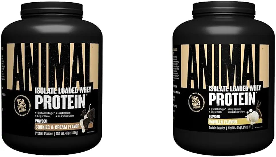Cookies & Cream Vanilla Whey Isolate Protein Powder 4 Pound V62599