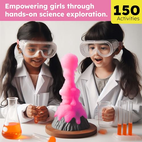 150+ Science Experiments Kit for Kids Age 8-14 D65443