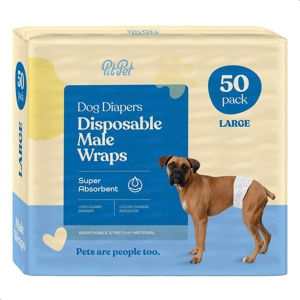 Male Dog Diapers 30-Pack Super Absorbent Disposable V601