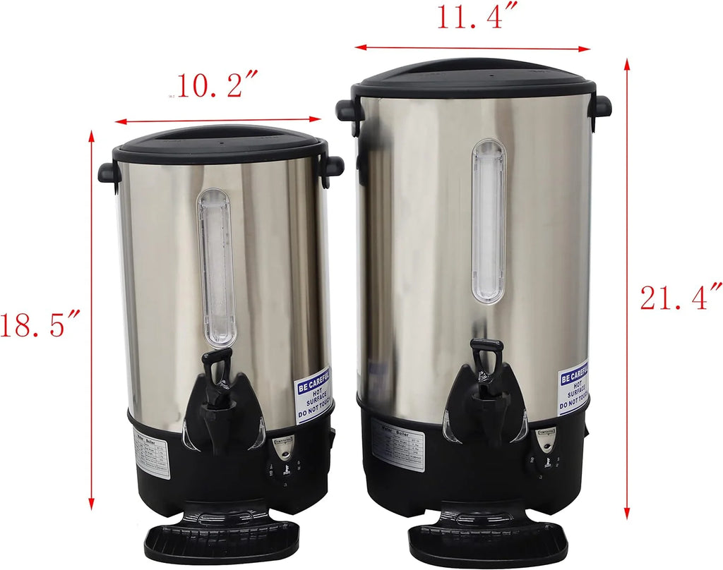 8.8L Stainless Steel Milk Bucket Hot Water Boiler X906