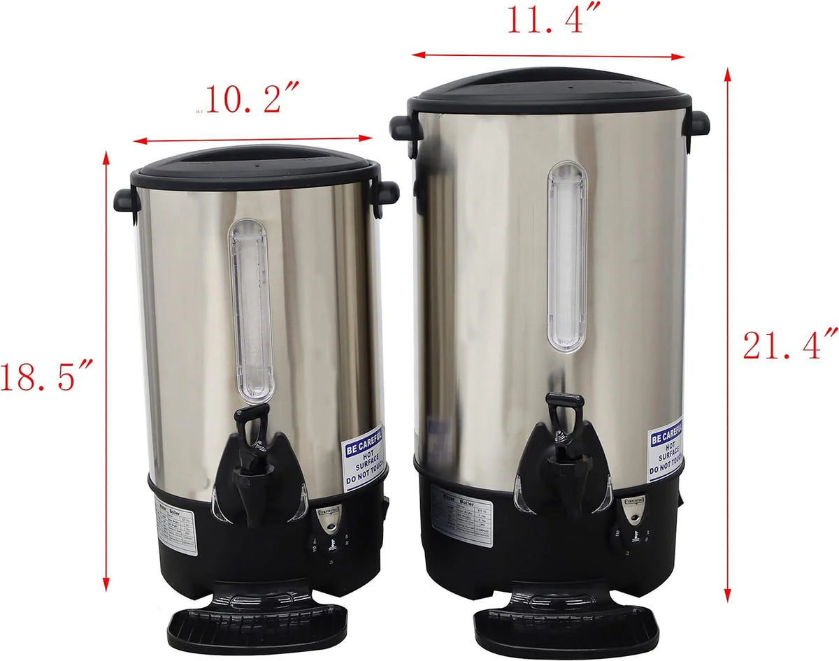 8.8L Stainless Steel Milk Bucket Hot Water Boiler X906