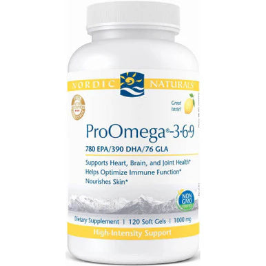 120 Softgels Lemon Omega 3.6.9 F110