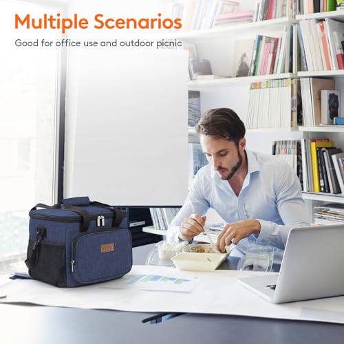 Black Insulated Lunch Bag G644060
