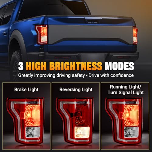 Tail Lights Assembly with Bulb and Harness I758