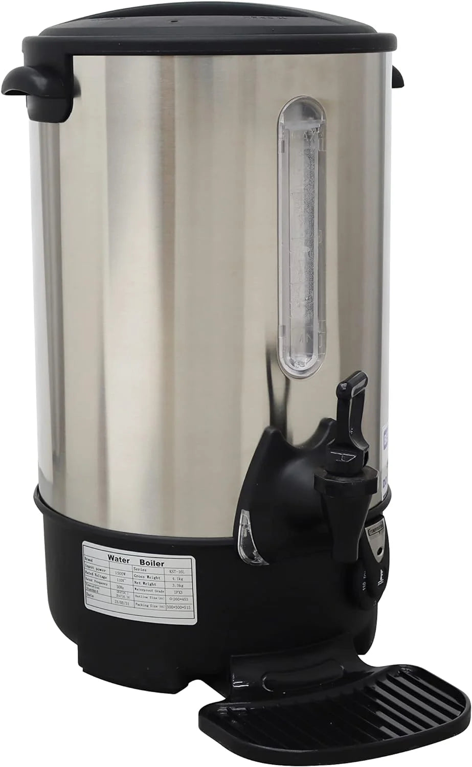 8.8L Stainless Steel Milk Bucket Hot Water Boiler X906
