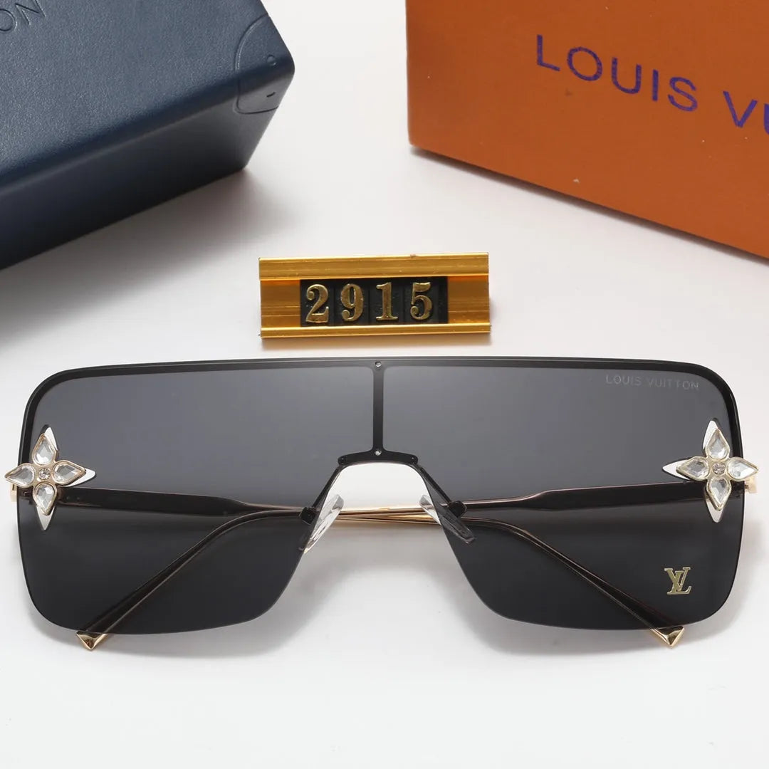One Piece Printed Polarized Sunglasses I34551