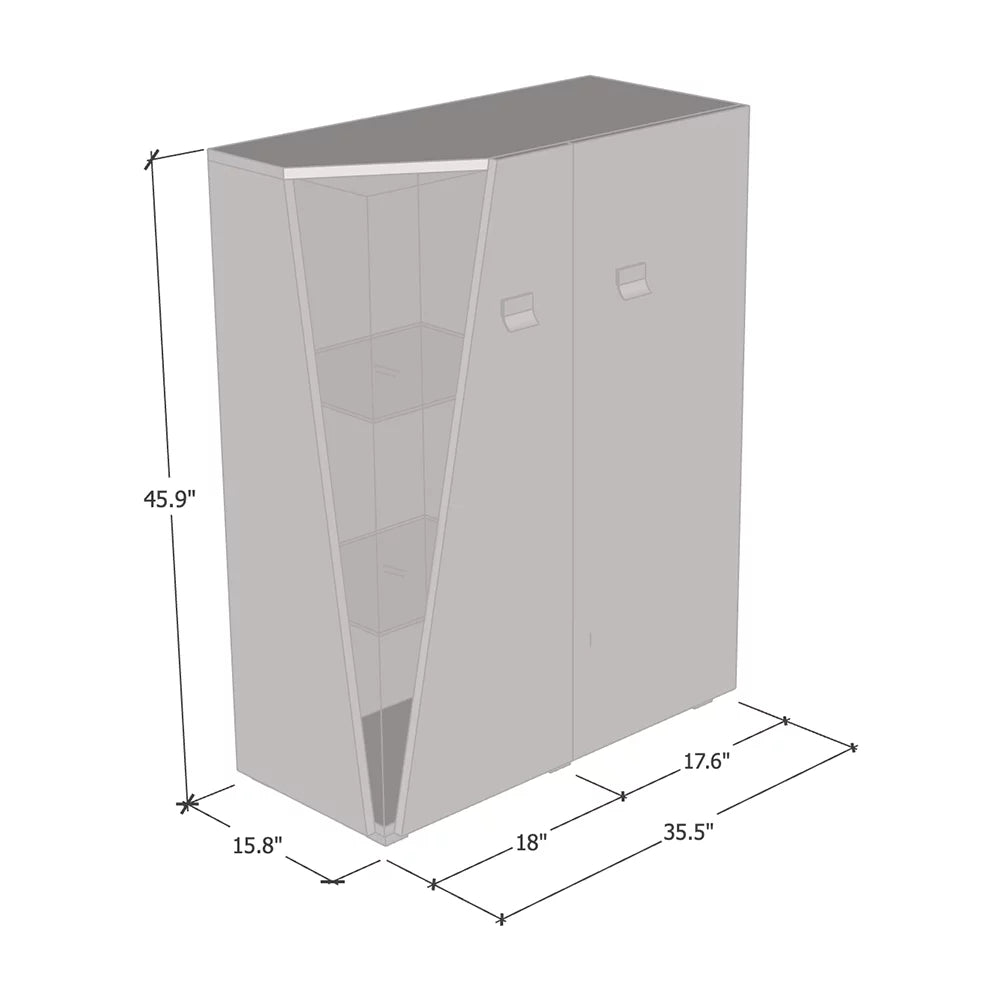 35" Curio Cabinet H8801