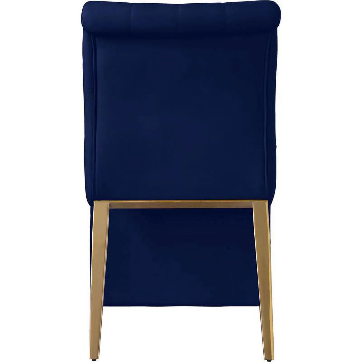 18" Contemporary Velvet Dining Chair Set of 2 V94489