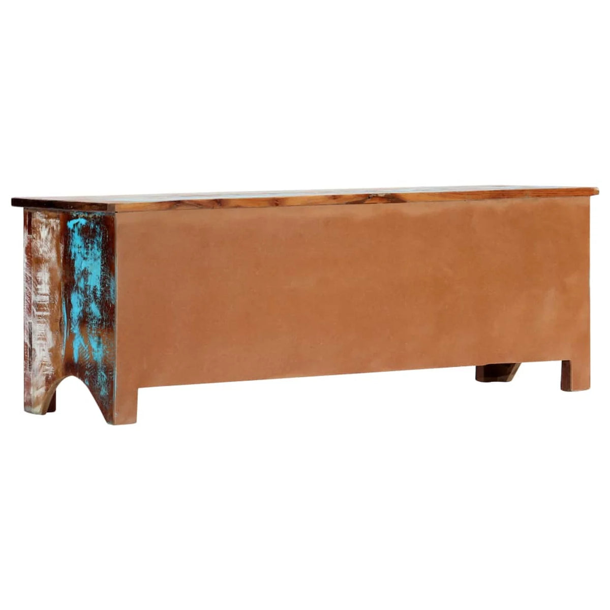 Reclaimed Wood TV Cabinet with 2 Storage Drawers E6594