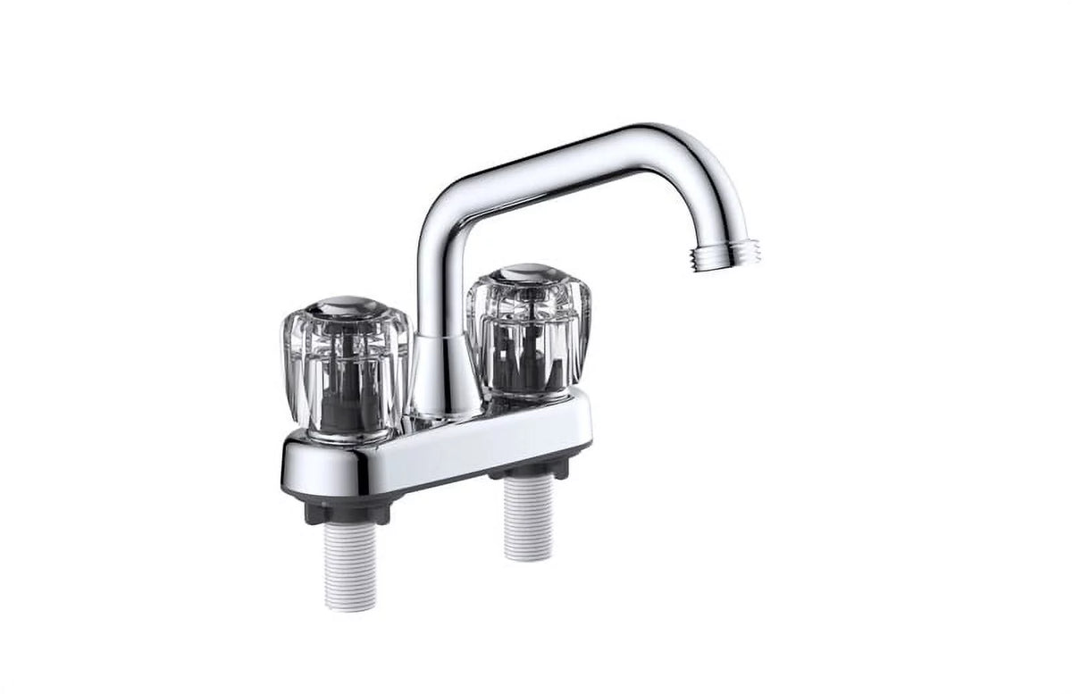 Two Handle Laundry Utility Faucet Chrome O2333