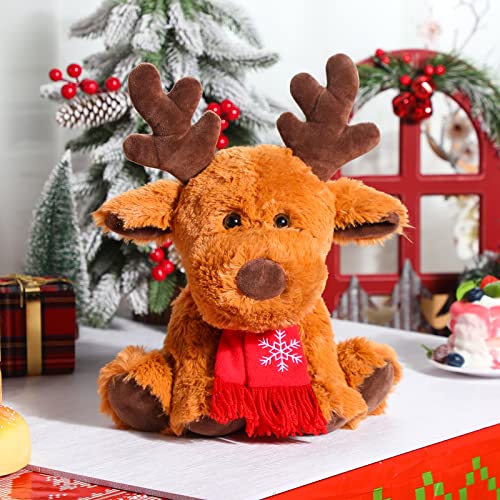 Stuffed Animal Plush Moose Reindeer X95229