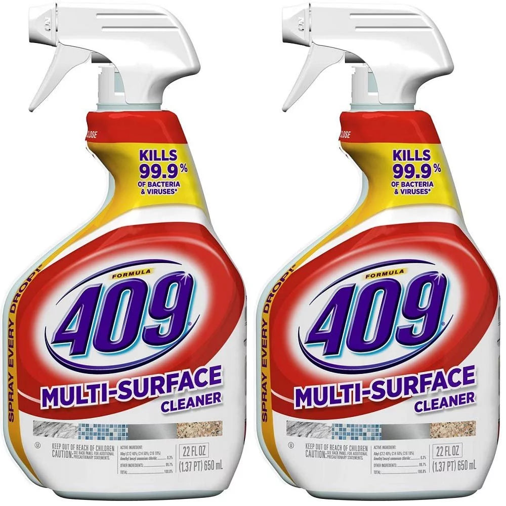 Antibacterial Multi Surface Cleaner, 22 oz Pack of 2 U635
