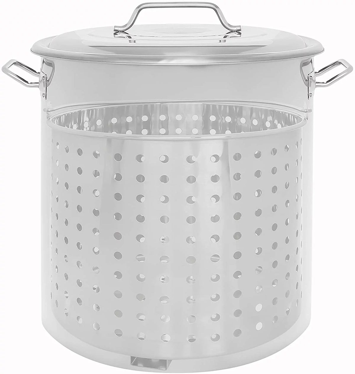 60 Quart Stainless Steel Stock Pot with Steamer Basket C5331