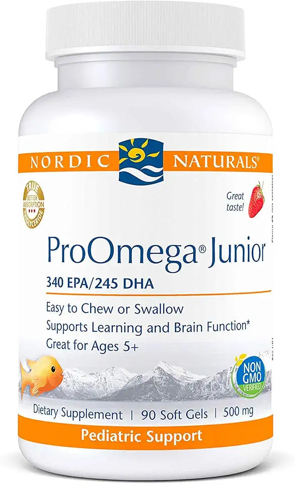 Fish Oil 340 mg EPA 245 mg DHA Strawberry Flavor 90 Soft Gels R24478