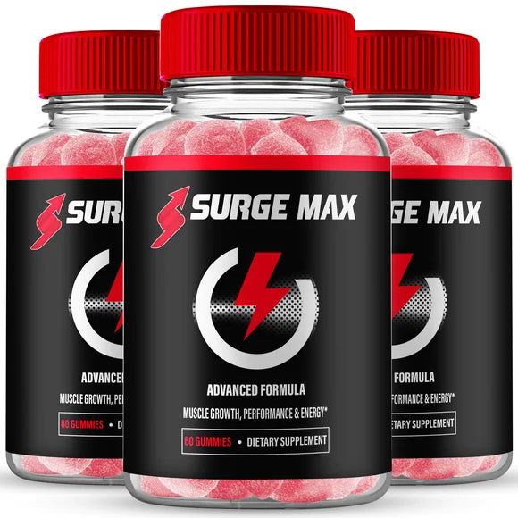 Maximum Strength All Natural Gummies 3 Pack X776