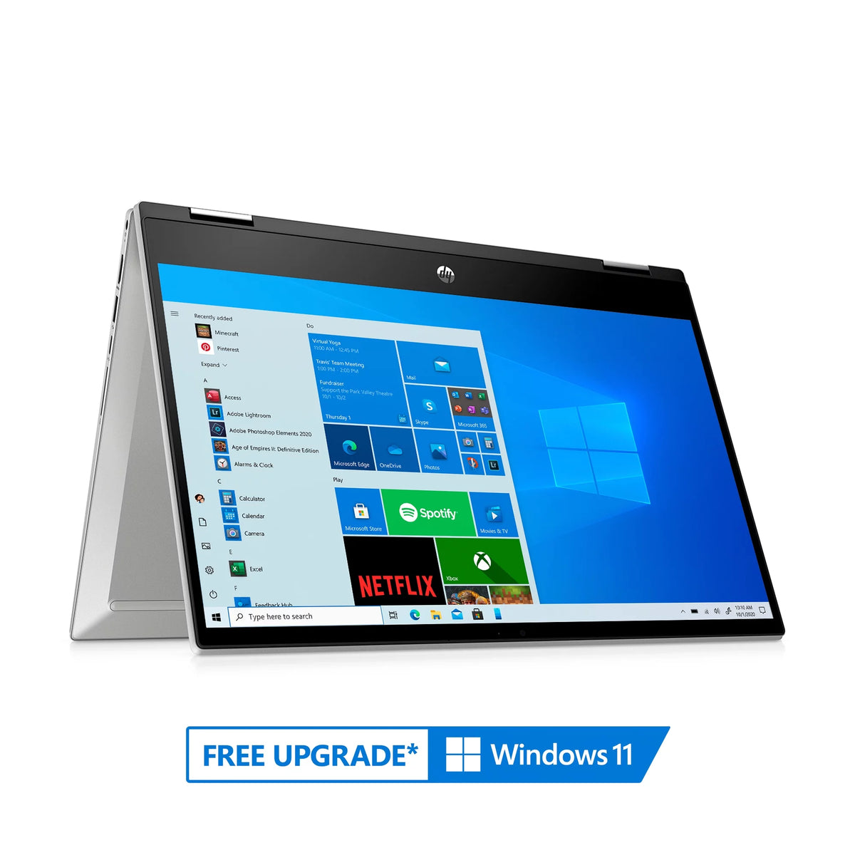 14" FHD Touch x360 Intel Core i5 8GB RAM 256GB SSD Silver Windows 10 V38828