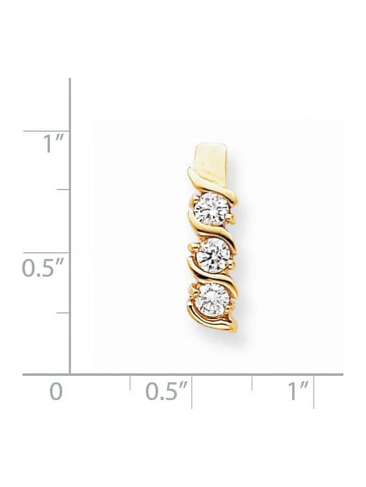 14 Karat Yellow Gold 2.5mm Rope Chain Bracelet J815213