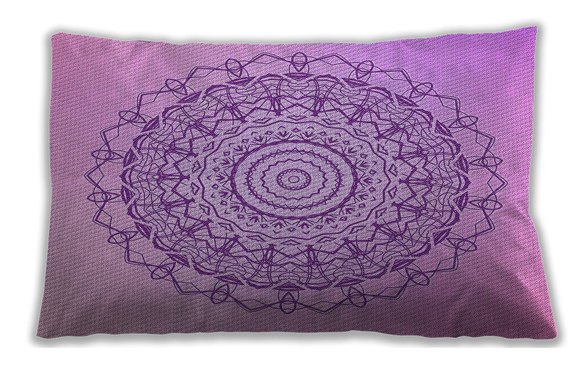 Indoor Rectangular Lumbar Throw Pillow, 13 inch by 19 inch Y584