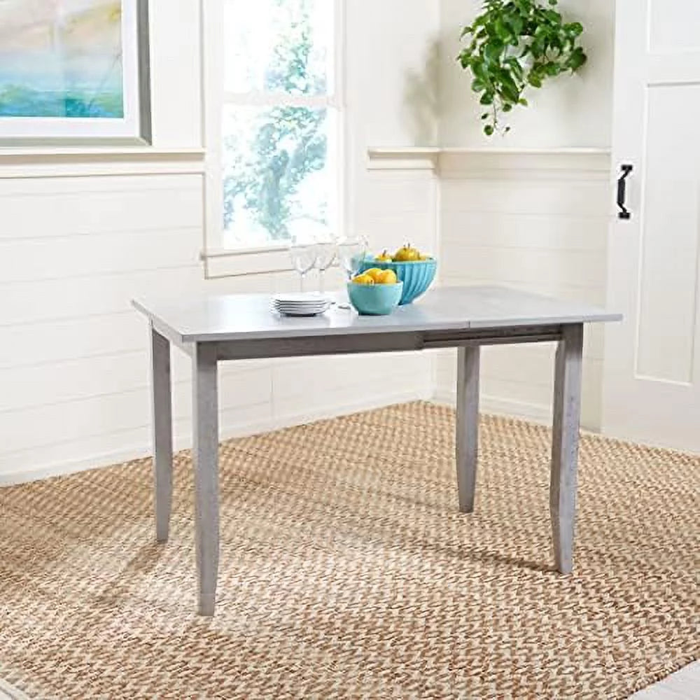 Dark Grey Drop End Leaf Dining Room Table T745