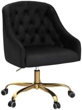 Red Velvet Adjustable Swivel Office Chair V397999