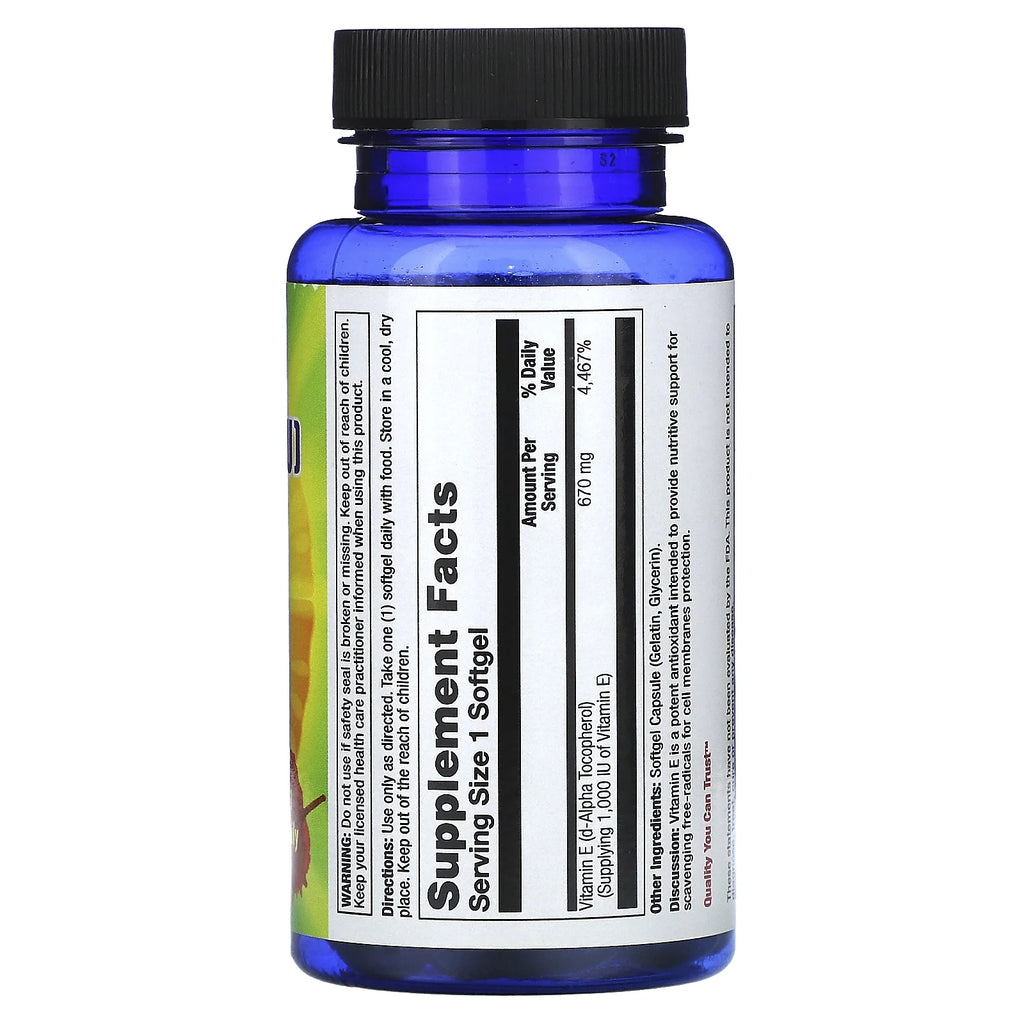 Vitamin E 670 mg 50 Softgels K129828