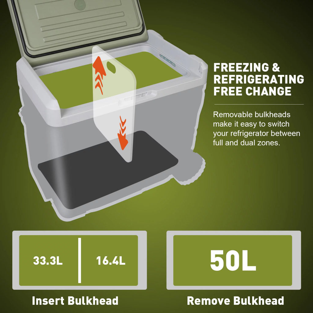 12 Volt 45.4 Quart Portable Freezer Electric Cooler R303225