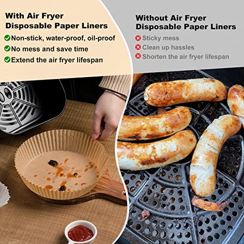 Air Fryer Paper Liners Disposable B7328