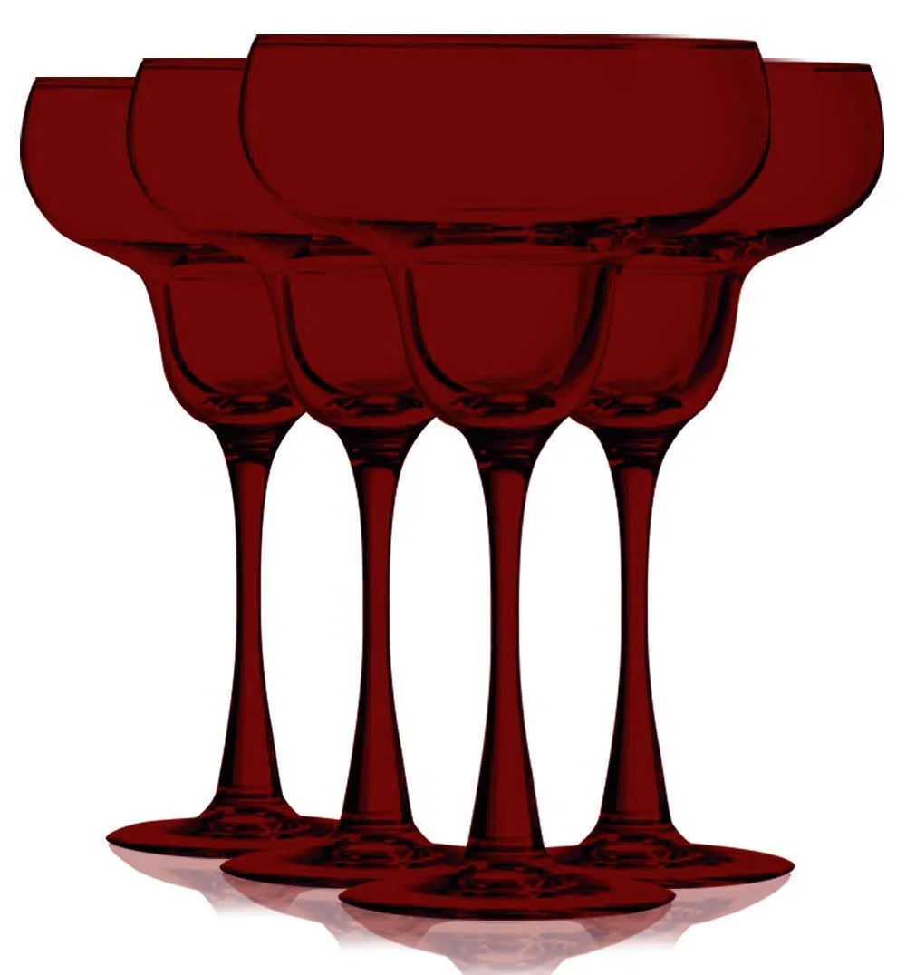 9.5 oz Stemmed Wine Glasses Set of 4 I92094