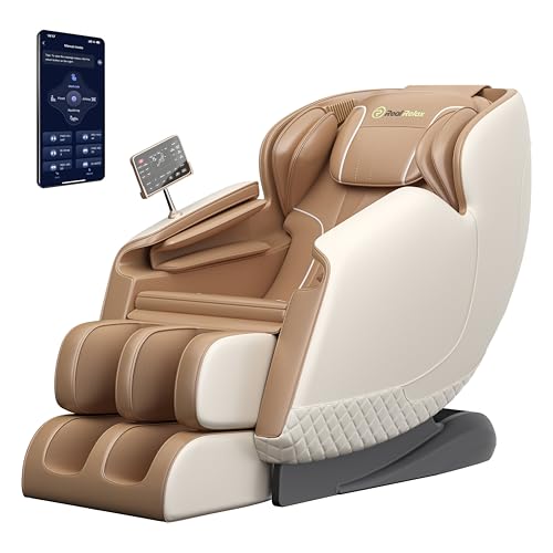 Brown Zero Gravity SL-Track Shiatsu Massage Chair Recliner K704
