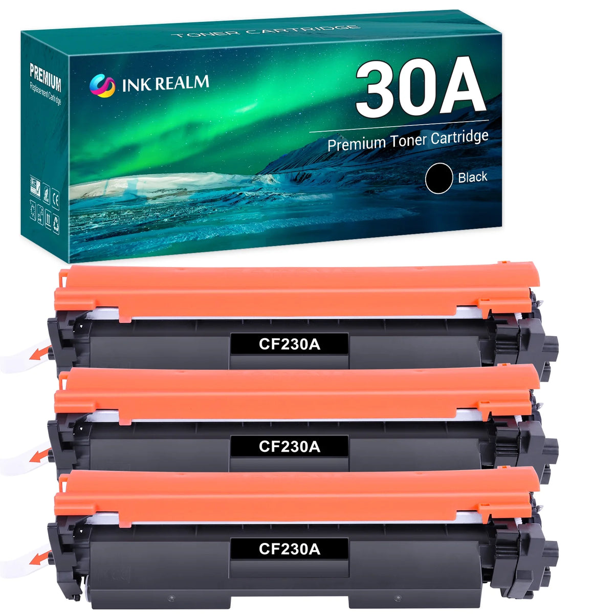 Compatible Toner Cartridge for Laserjet Pro MFP (Black, 3-Pack) T41317