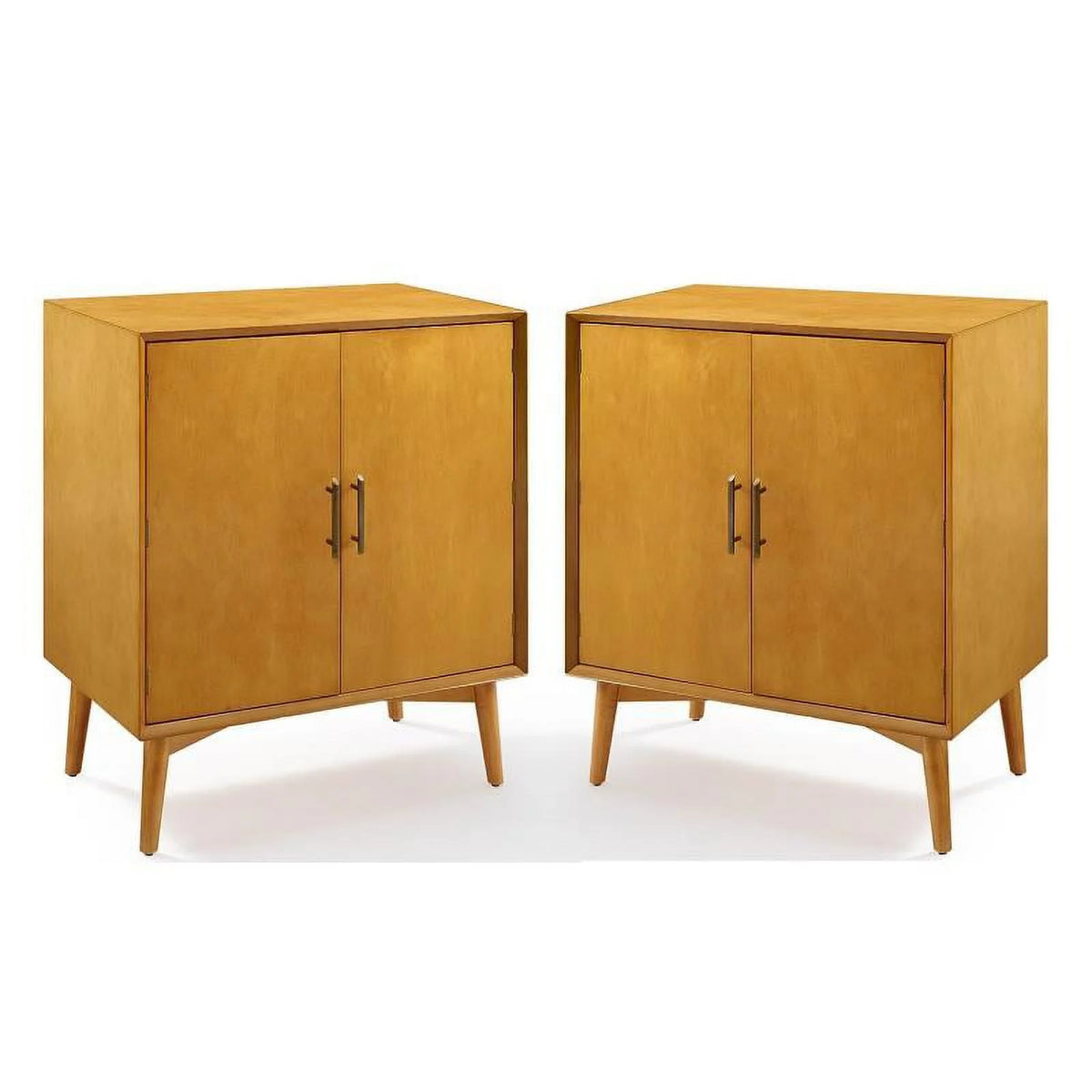 2 Door Wood Bar Cabinet Set S80623
