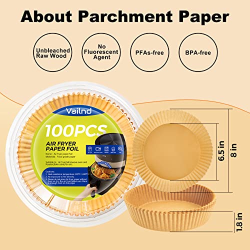Air Fryer Paper Liners Disposable B7328